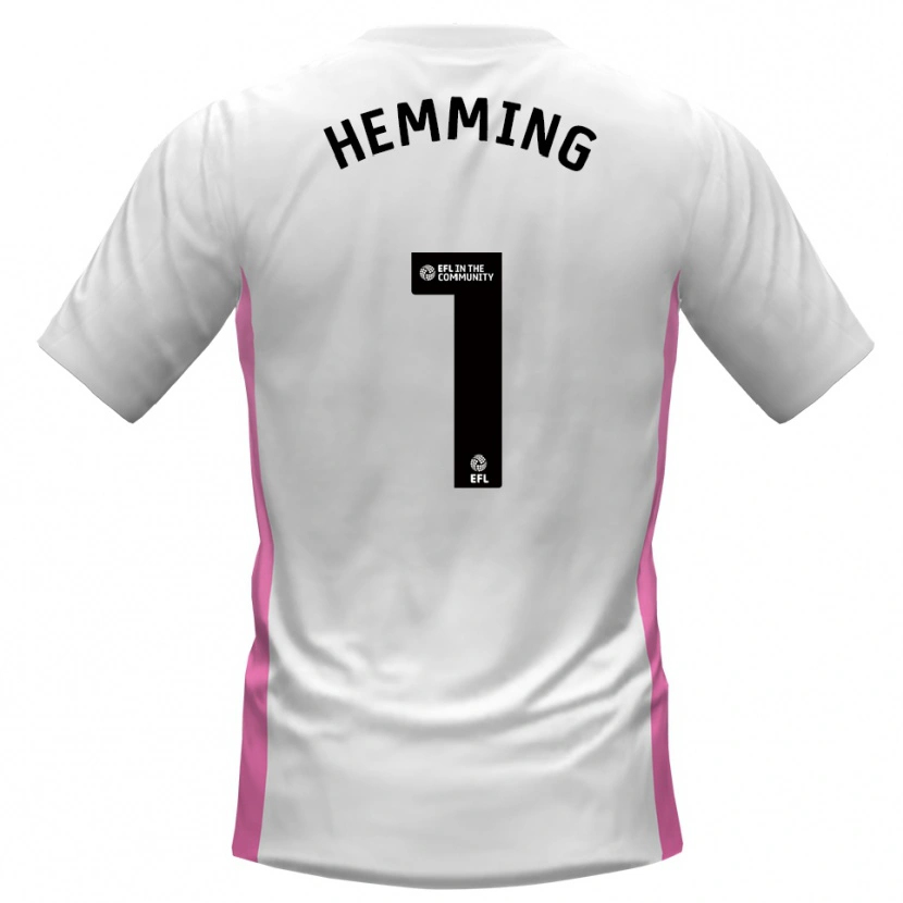 Danxen Kinder Zach Hemming #1 Weiß Rot Auswärtstrikot Trikot 2025/26 T-Shirt Österreich