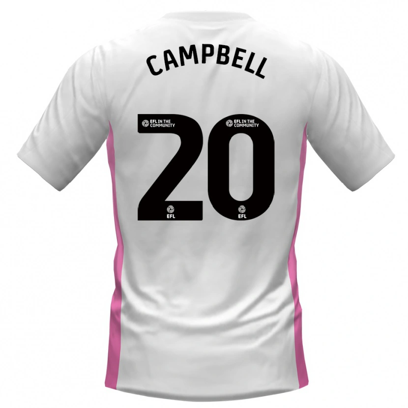 Danxen Kinder Vontae Daley-Campbell #20 Weiß Rot Auswärtstrikot Trikot 2025/26 T-Shirt Österreich