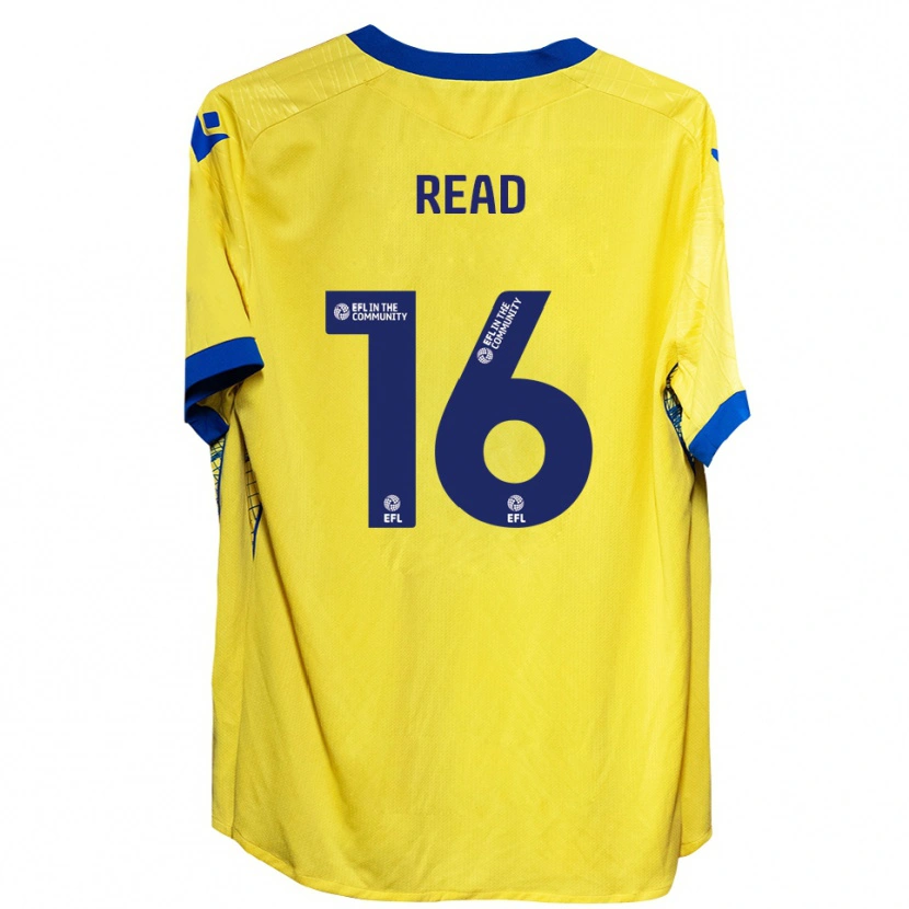 Danxen Kinder Arthur Read #16 Gelb Blau Auswärtstrikot Trikot 2025/26 T-Shirt Österreich