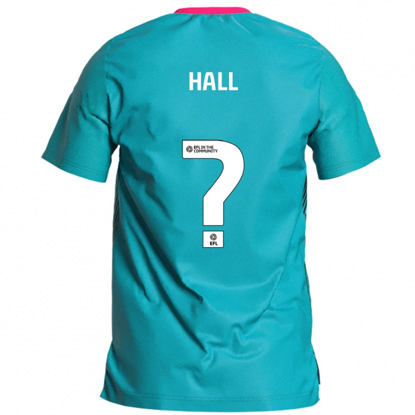 Danxen Kinder Ellie Hall #0 Himmelblau Pink Auswärtstrikot Trikot 2025/26 T-Shirt Österreich