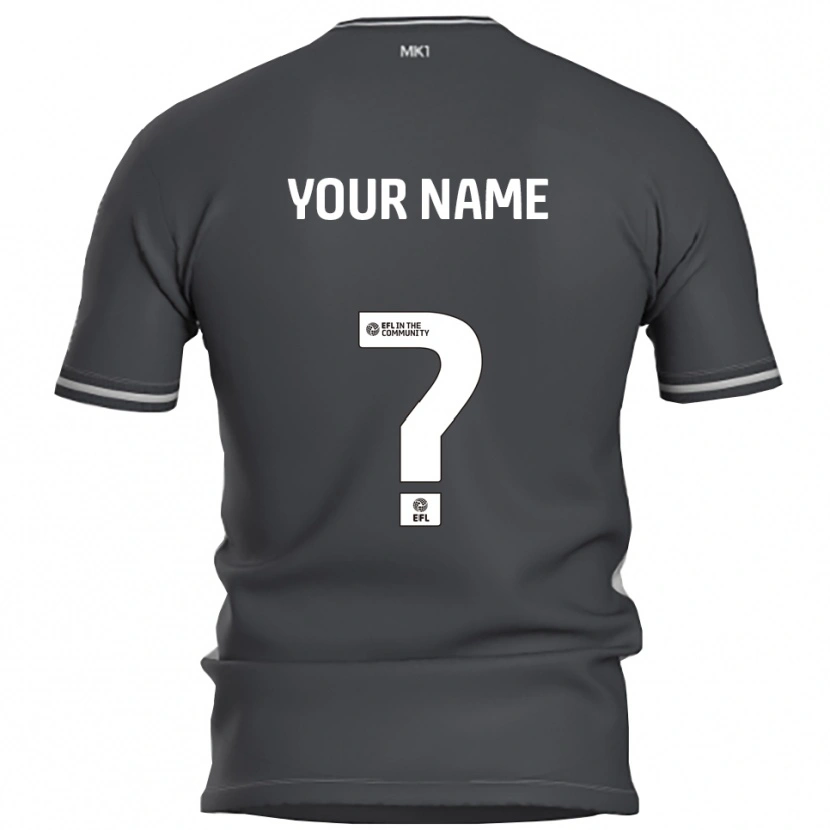 Danxen Kinder Ihren Namen #0 Grau Silber Auswärtstrikot Trikot 2025/26 T-Shirt Österreich