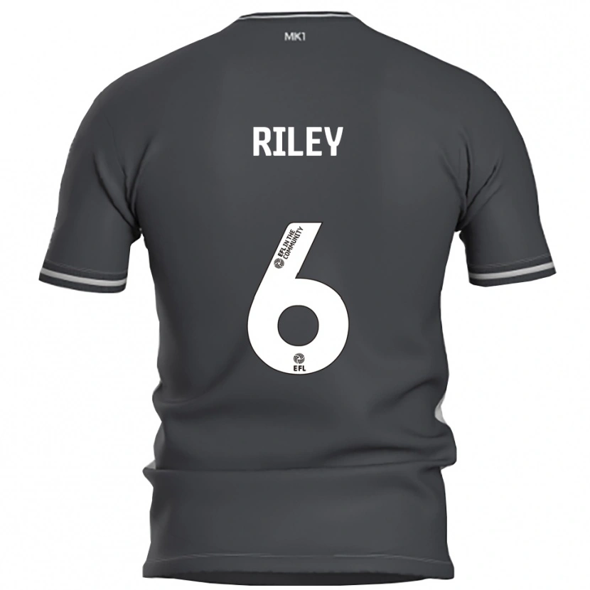 Danxen Kinder Harry Riley #6 Grau Silber Auswärtstrikot Trikot 2025/26 T-Shirt Österreich