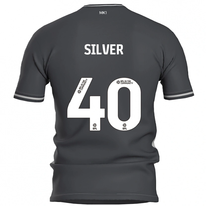 Danxen Kinder Rian Silver #40 Grau Silber Auswärtstrikot Trikot 2025/26 T-Shirt Österreich