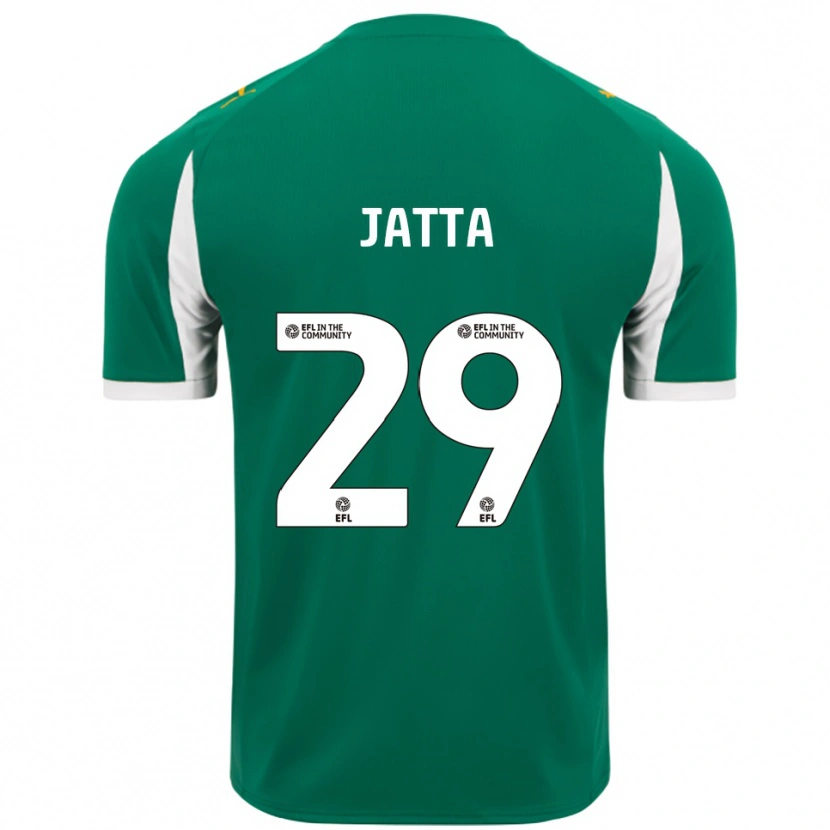 Danxen Kinder Alassana Jatta #29 Grün Weiß Auswärtstrikot Trikot 2025/26 T-Shirt Österreich