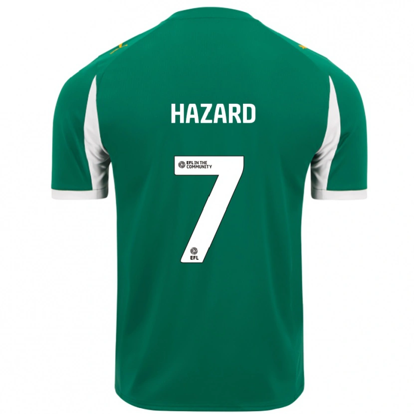 Danxen Kinder Harrison Hazard #7 Grün Weiß Auswärtstrikot Trikot 2025/26 T-Shirt Österreich