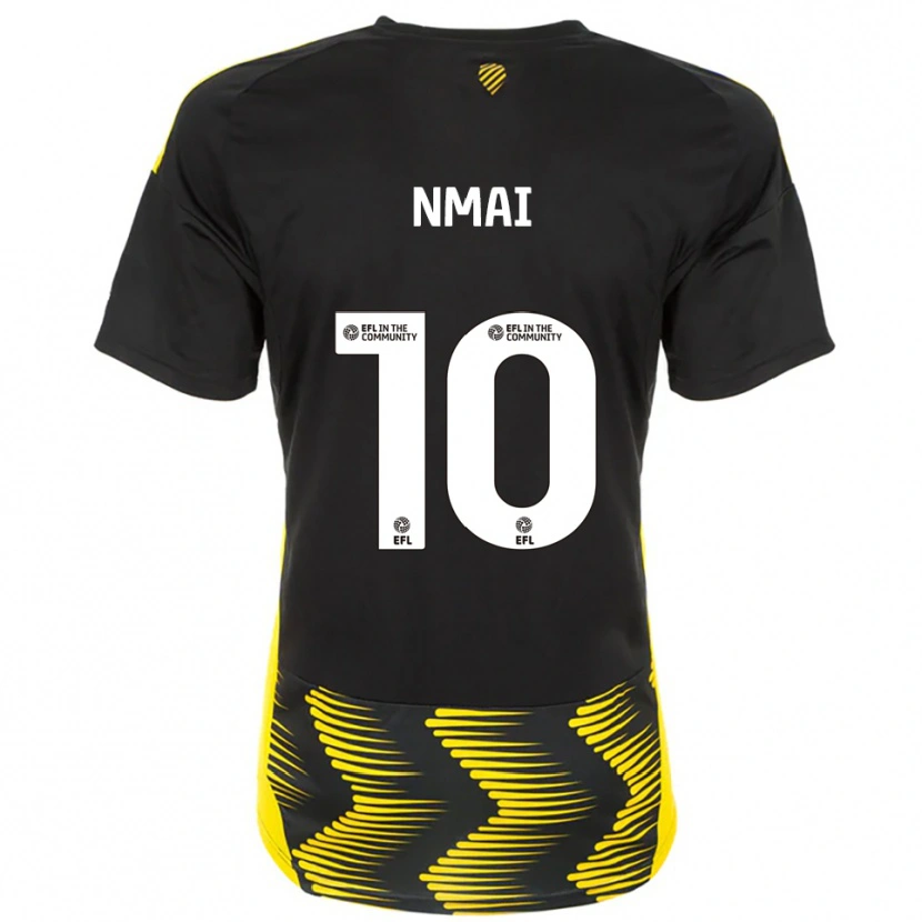 Danxen Kinder Kelly Nmai #10 Schwarz Gelb Auswärtstrikot Trikot 2025/26 T-Shirt Österreich