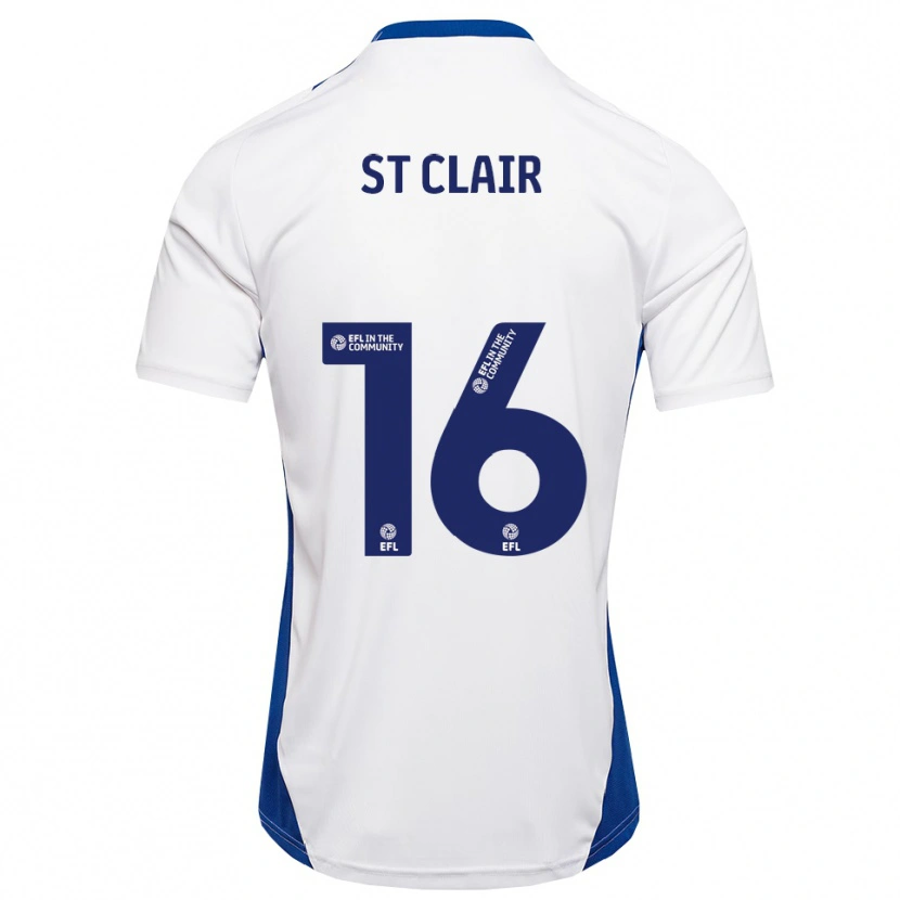 Danxen Kinder Tori St Clair #16 Weiß Blau Auswärtstrikot Trikot 2025/26 T-Shirt Österreich