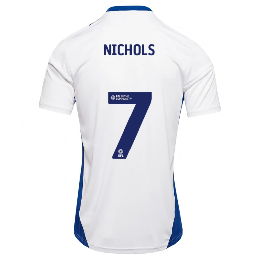 Danxen Kinder Tom Nichols #7 Weiß Blau Auswärtstrikot Trikot 2025/26 T-Shirt Österreich