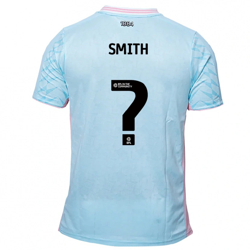 Danxen Kinder Lindsey Smith #0 Himmelblau Pink Auswärtstrikot Trikot 2025/26 T-Shirt Österreich