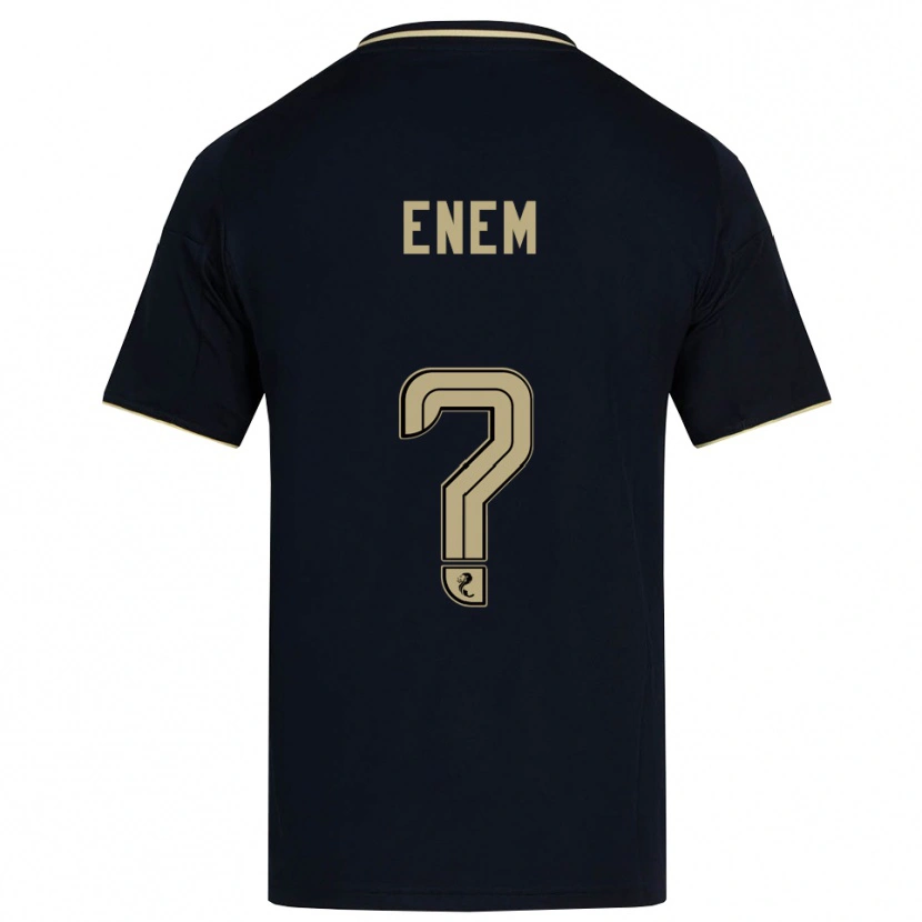 Danxen Kinder Victor Enem #0 Marine Gold Auswärtstrikot Trikot 2025/26 T-Shirt Österreich