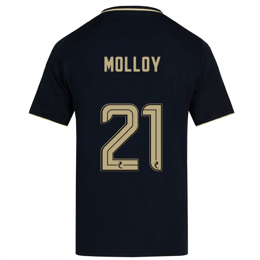 Danxen Kinder Gavin Molloy #21 Marine Gold Auswärtstrikot Trikot 2025/26 T-Shirt Österreich