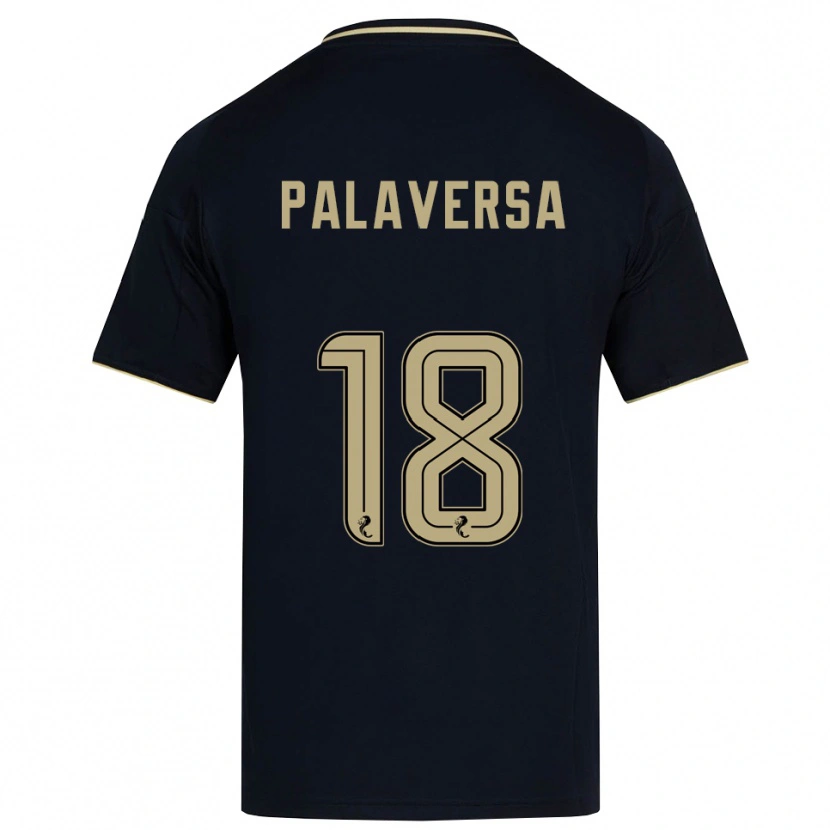 Danxen Kinder Ante Palaversa #18 Marine Gold Auswärtstrikot Trikot 2025/26 T-Shirt Österreich