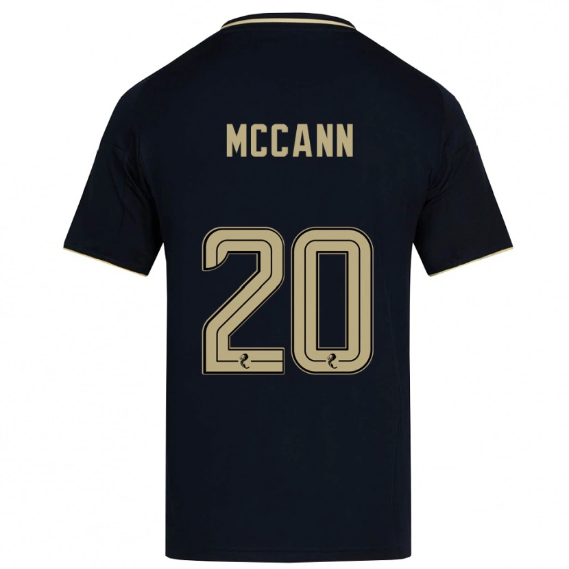 Danxen Kinder Annalisa Mccann #20 Marine Gold Auswärtstrikot Trikot 2025/26 T-Shirt Österreich