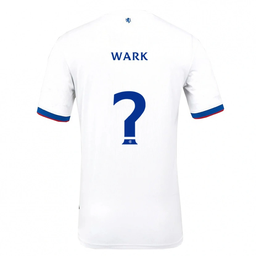 Danxen Kinder Lyle Wark #0 Weiß Rot Blau Auswärtstrikot Trikot 2025/26 T-Shirt Österreich