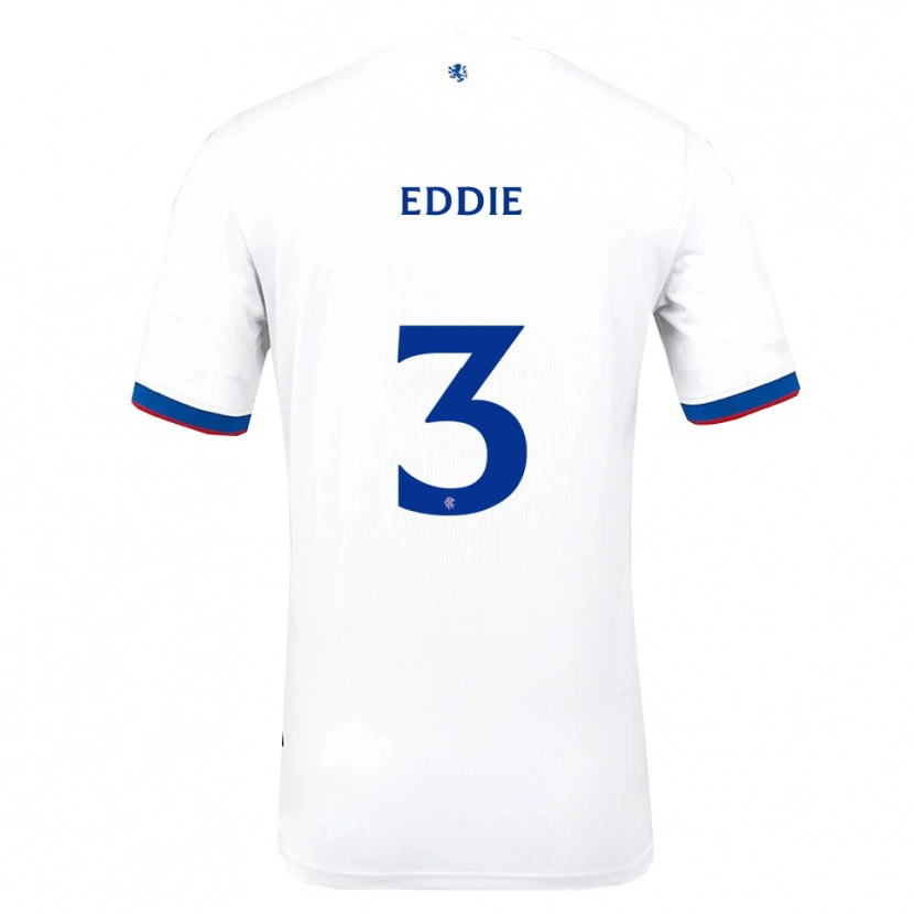 Danxen Kinder Leah Eddie #3 Weiß Rot Blau Auswärtstrikot Trikot 2025/26 T-Shirt Österreich