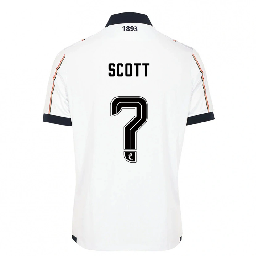 Danxen Kinder Chase Scott #0 Weiß Marine Rot Auswärtstrikot Trikot 2025/26 T-Shirt Österreich