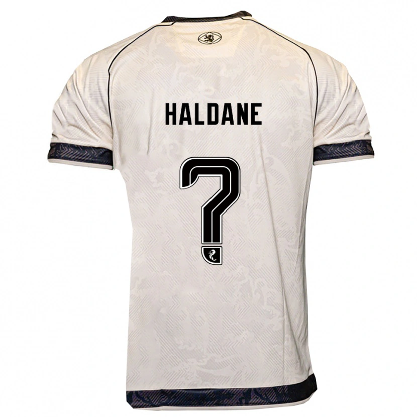 Danxen Kinder Lewis Haldane #0 Weiß Schwarz Auswärtstrikot Trikot 2025/26 T-Shirt Österreich