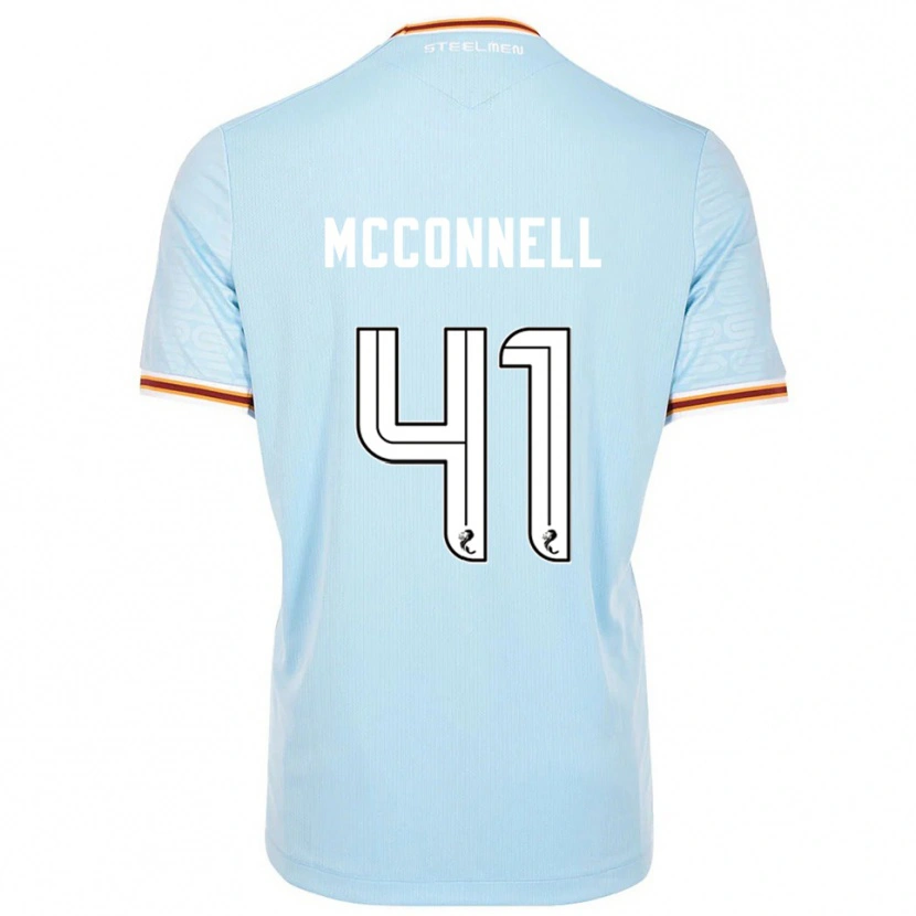 Danxen Kinder Jack Mcconnell #41 Himmelblau Auswärtstrikot Trikot 2025/26 T-Shirt Österreich