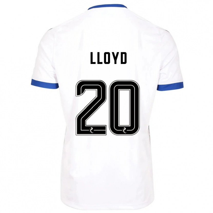 Danxen Kinder Louis Lloyd #20 Weiß Blau Auswärtstrikot Trikot 2025/26 T-Shirt Österreich