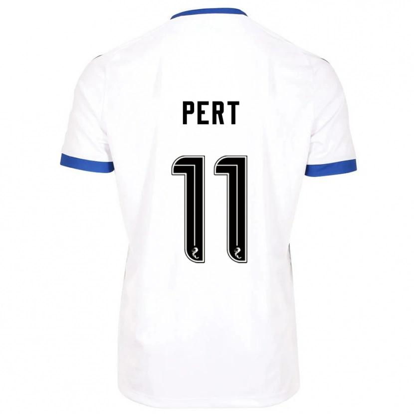 Danxen Kinder Bailey Pert #11 Weiß Blau Auswärtstrikot Trikot 2025/26 T-Shirt Österreich