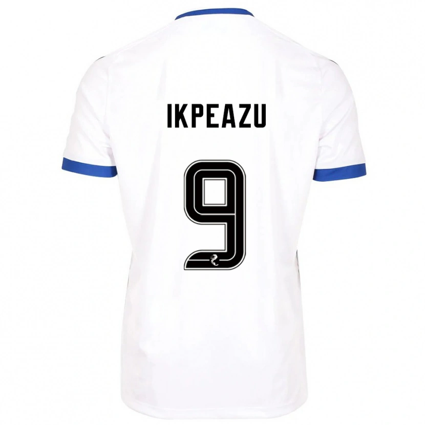 Danxen Kinder Uche Ikpeazu #9 Weiß Blau Auswärtstrikot Trikot 2025/26 T-Shirt Österreich