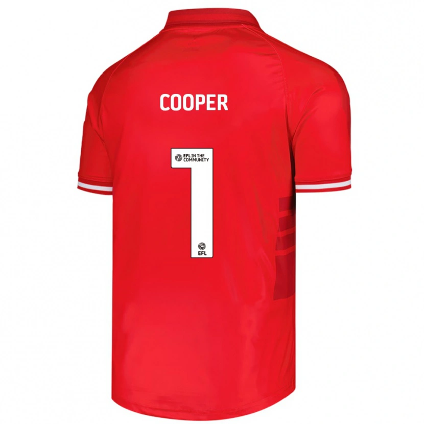 Danxen Herren Murphy Cooper #1 Rot Weiß Heimtrikot Trikot 2025/26 T-Shirt Österreich
