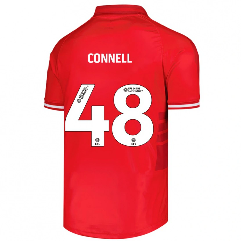 Danxen Herren Luca Connell #48 Rot Weiß Heimtrikot Trikot 2025/26 T-Shirt Österreich
