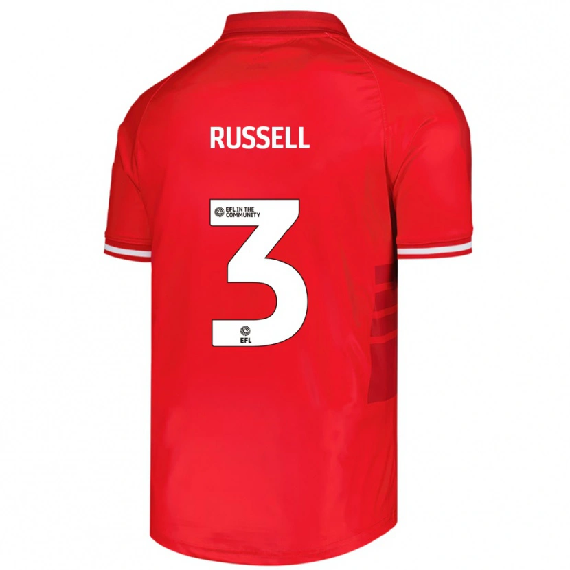 Danxen Herren Jon Russell #3 Rot Weiß Heimtrikot Trikot 2025/26 T-Shirt Österreich