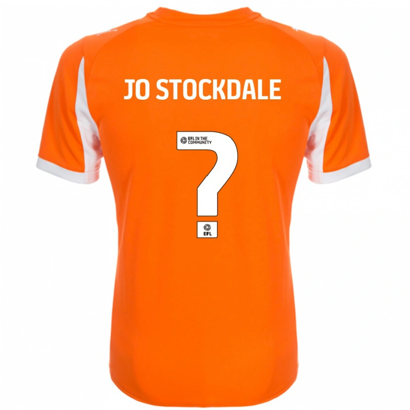 Danxen Herren Elly Jo Stockdale #0 Orange Weiß Heimtrikot Trikot 2025/26 T-Shirt Österreich