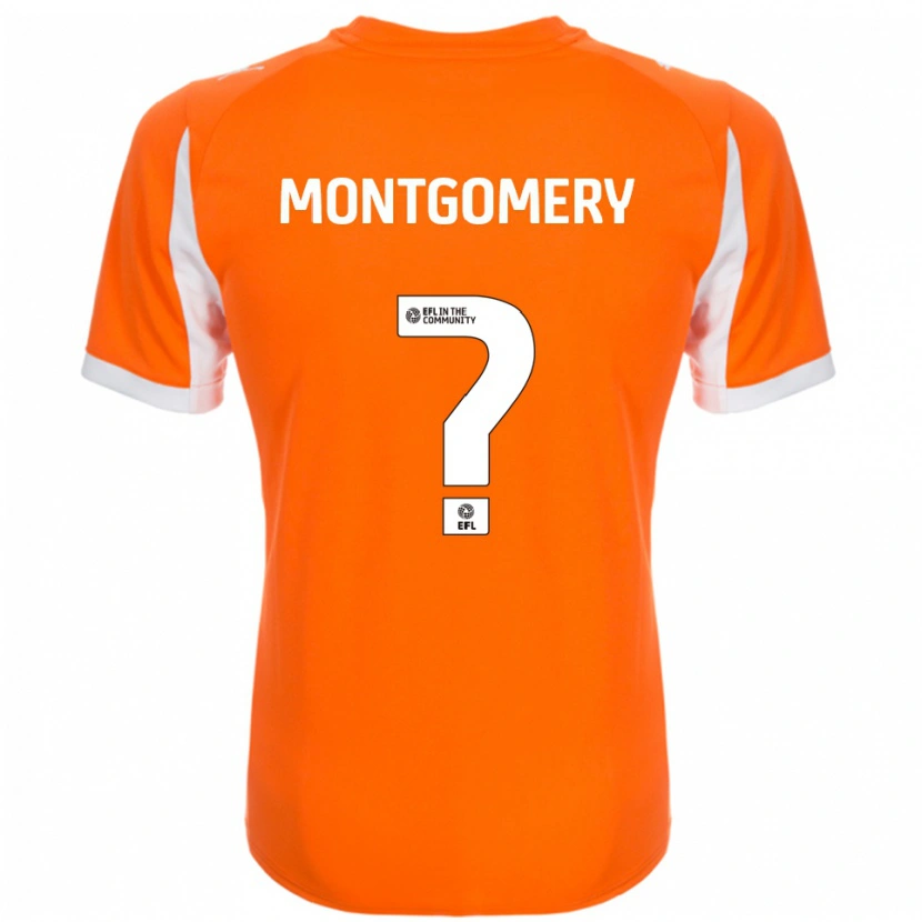 Danxen Herren Aleysha Montgomery #0 Orange Weiß Heimtrikot Trikot 2025/26 T-Shirt Österreich