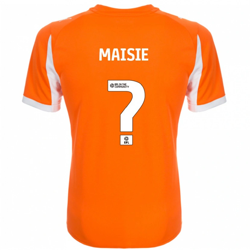 Danxen Herren Maisie Rogers #0 Orange Weiß Heimtrikot Trikot 2025/26 T-Shirt Österreich