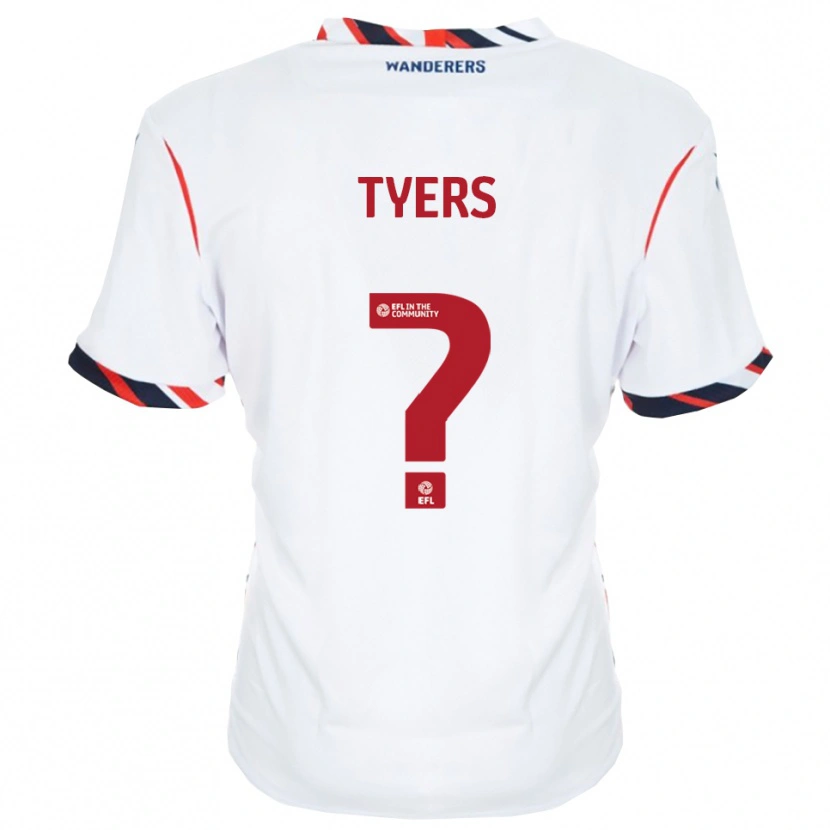Danxen Herren Charlotte Tyers #0 Weiß Rot Heimtrikot Trikot 2025/26 T-Shirt Österreich