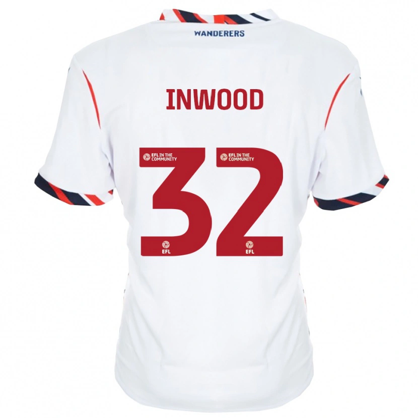 Danxen Herren Sam Inwood #32 Weiß Rot Heimtrikot Trikot 2025/26 T-Shirt Österreich