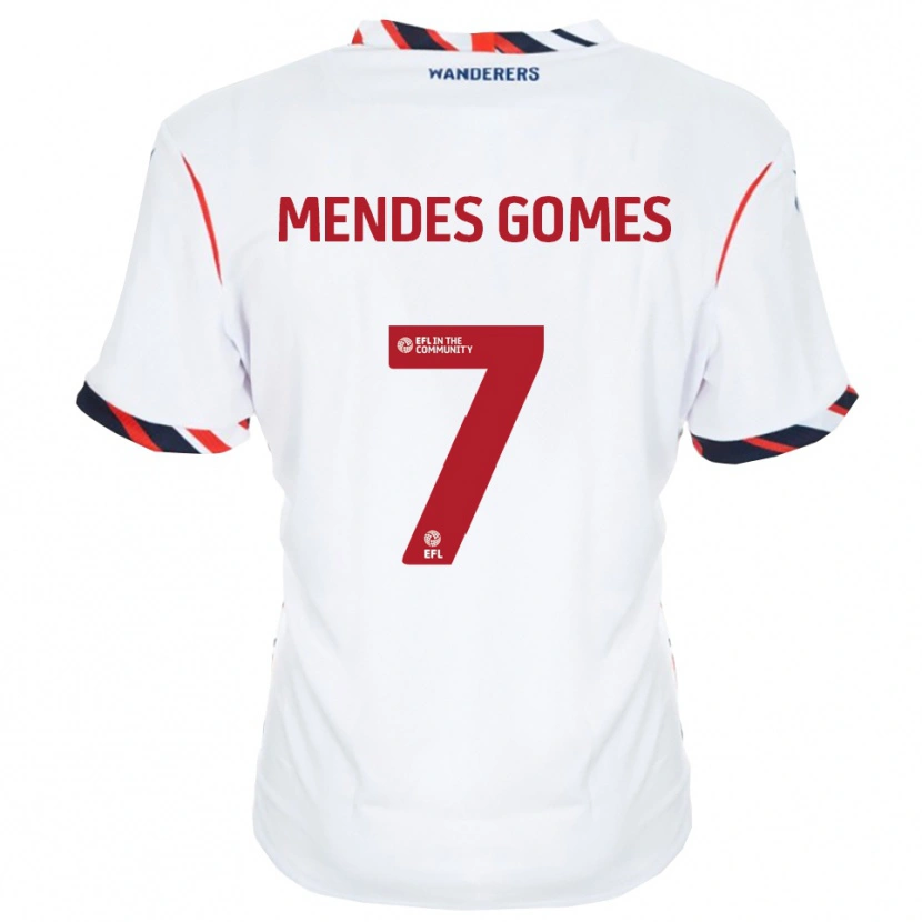 Danxen Herren Carlos Mendes #7 Weiß Rot Heimtrikot Trikot 2025/26 T-Shirt Österreich