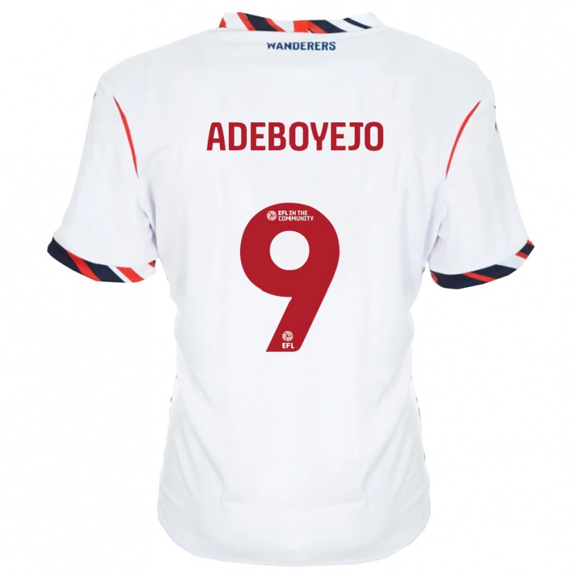 Danxen Herren Victor Adeboyejo #9 Weiß Rot Heimtrikot Trikot 2025/26 T-Shirt Österreich
