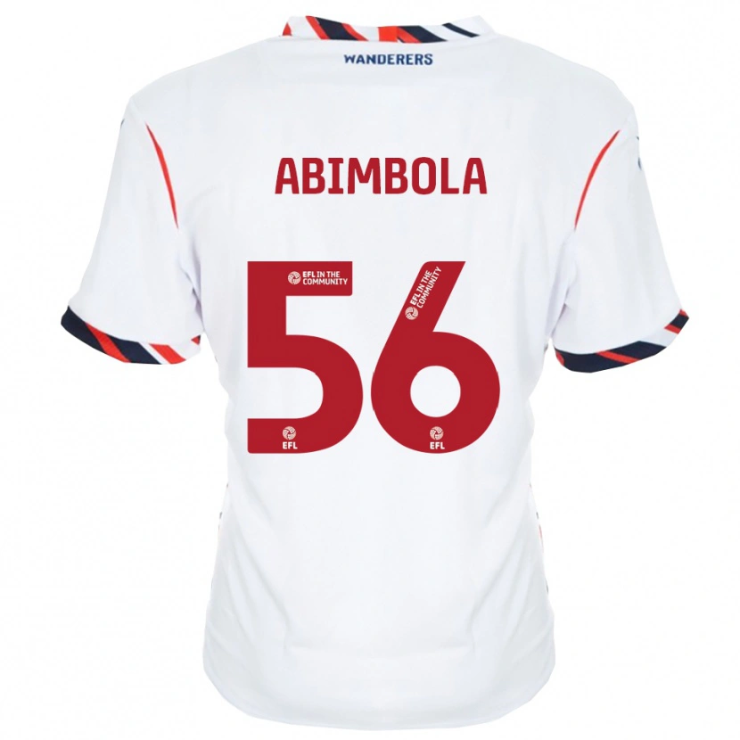 Danxen Herren David Abimbola #56 Weiß Rot Heimtrikot Trikot 2025/26 T-Shirt Österreich