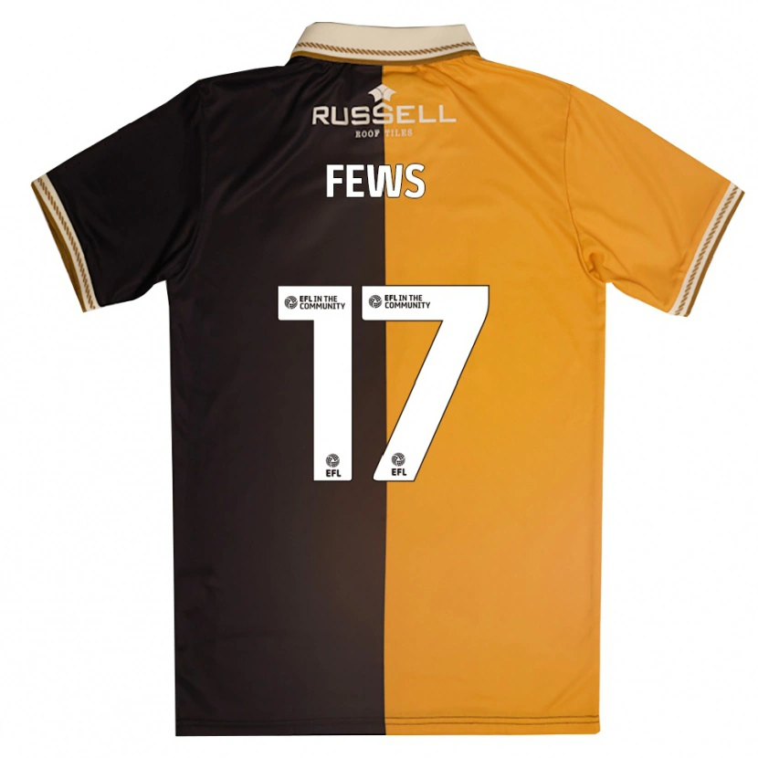 Danxen Herren Maddie Fews #17 Gelb Schwarz Heimtrikot Trikot 2025/26 T-Shirt Österreich