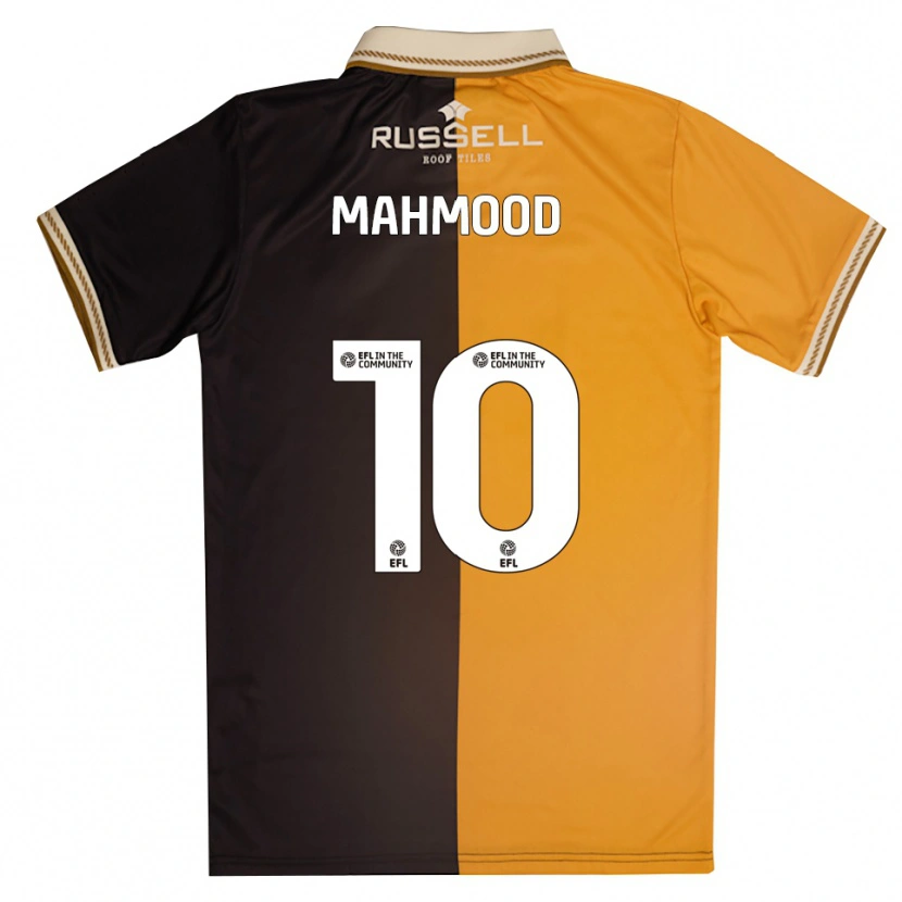 Danxen Herren Hajrah Mahmood #10 Gelb Schwarz Heimtrikot Trikot 2025/26 T-Shirt Österreich