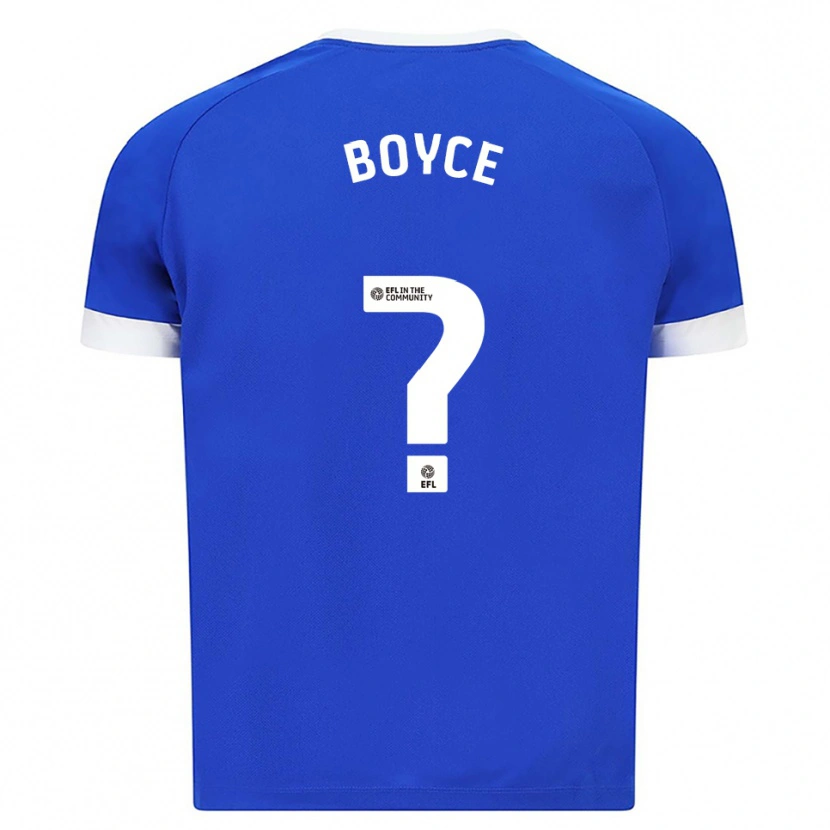 Danxen Herren Oliver Boyce #0 Blau Weiß Heimtrikot Trikot 2025/26 T-Shirt Österreich