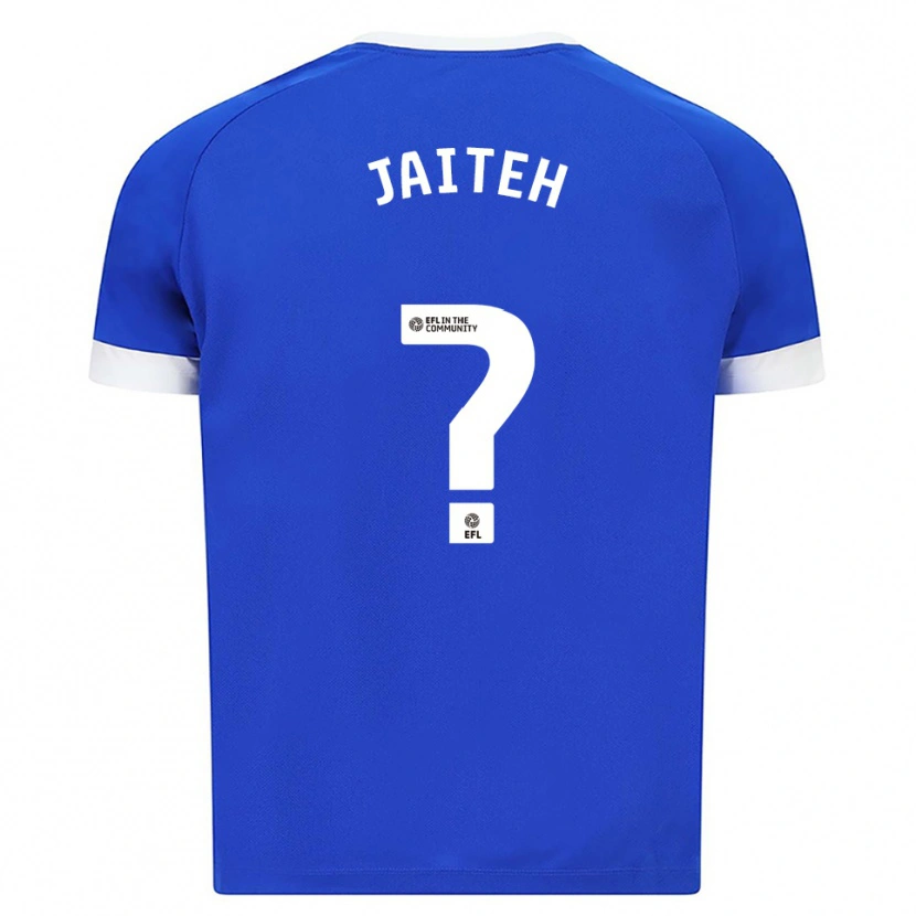 Danxen Herren Dembo Jaiteh #0 Blau Weiß Heimtrikot Trikot 2025/26 T-Shirt Österreich