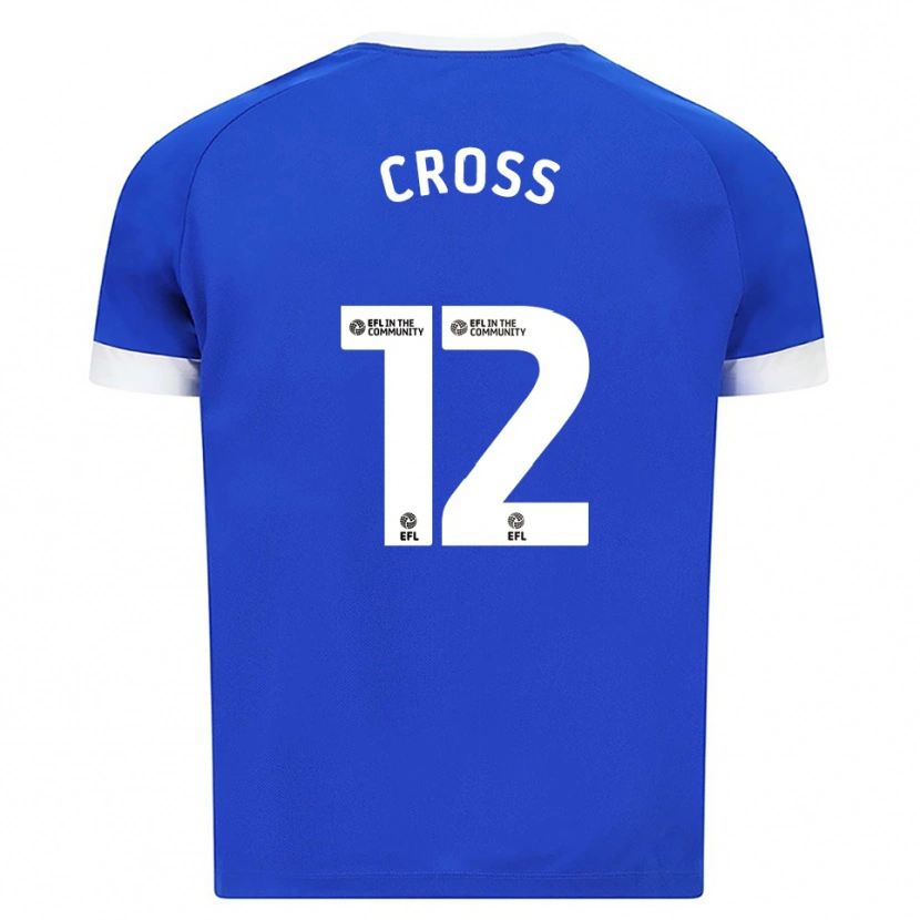 Danxen Herren Alex Cross #12 Blau Weiß Heimtrikot Trikot 2025/26 T-Shirt Österreich