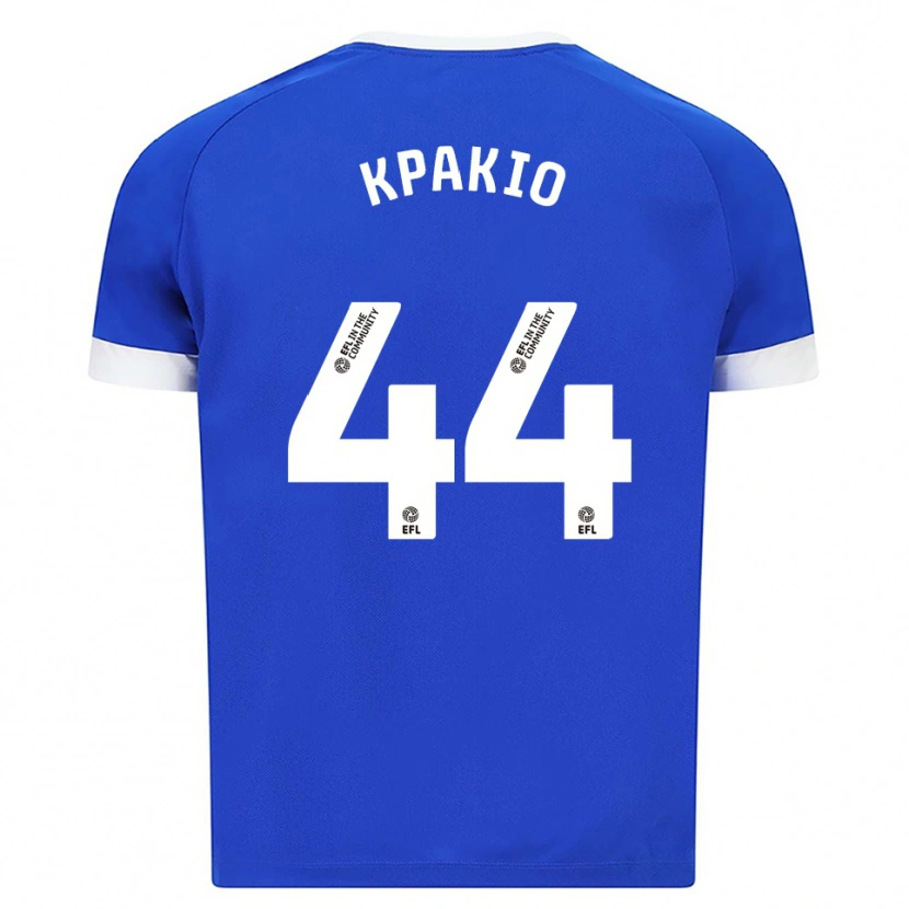Danxen Herren Ronan Kpakio #44 Blau Weiß Heimtrikot Trikot 2025/26 T-Shirt Österreich