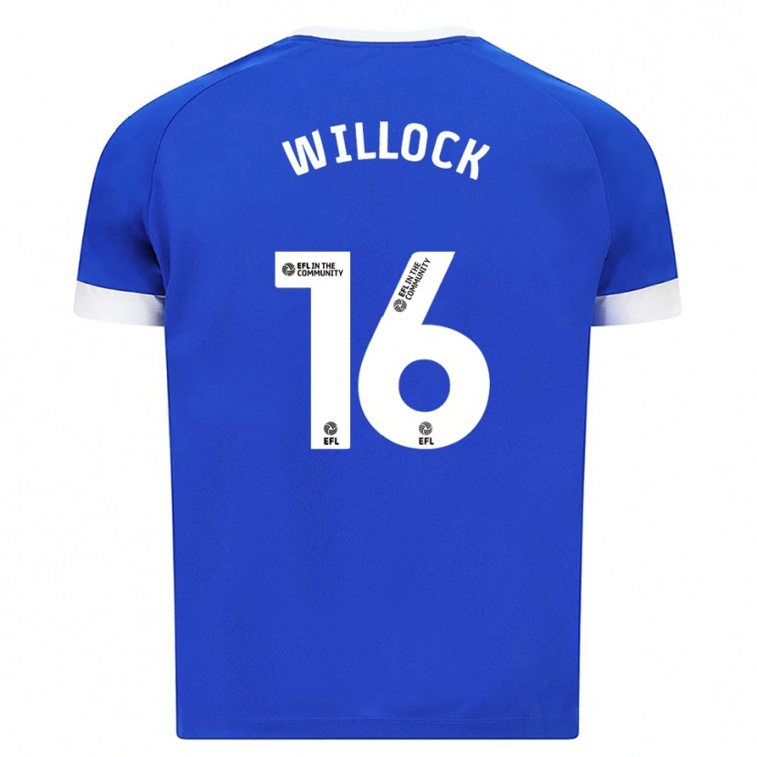 Danxen Herren Chris Willock #16 Blau Weiß Heimtrikot Trikot 2025/26 T-Shirt Österreich