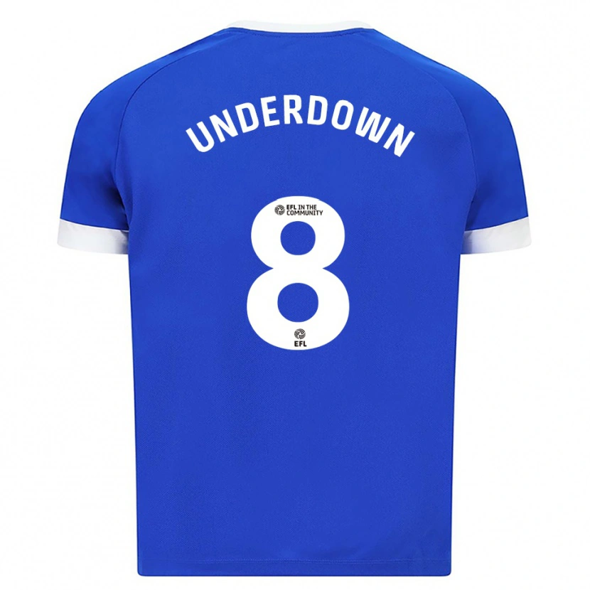 Danxen Herren Kanisha Underdown #8 Blau Weiß Heimtrikot Trikot 2025/26 T-Shirt Österreich