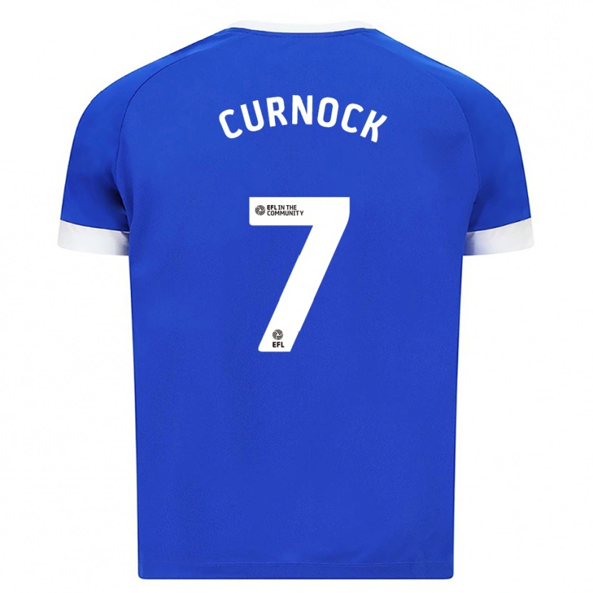 Danxen Herren Laura Curnock #7 Blau Weiß Heimtrikot Trikot 2025/26 T-Shirt Österreich