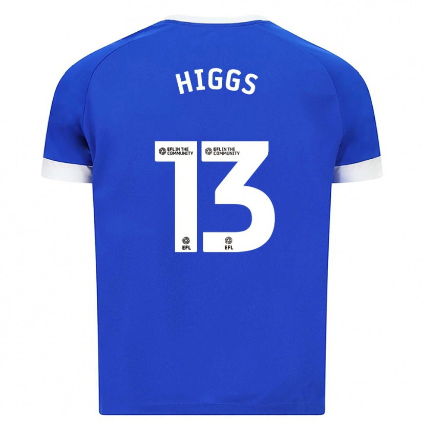 Danxen Herren Daniel Higgs #13 Blau Weiß Heimtrikot Trikot 2025/26 T-Shirt Österreich