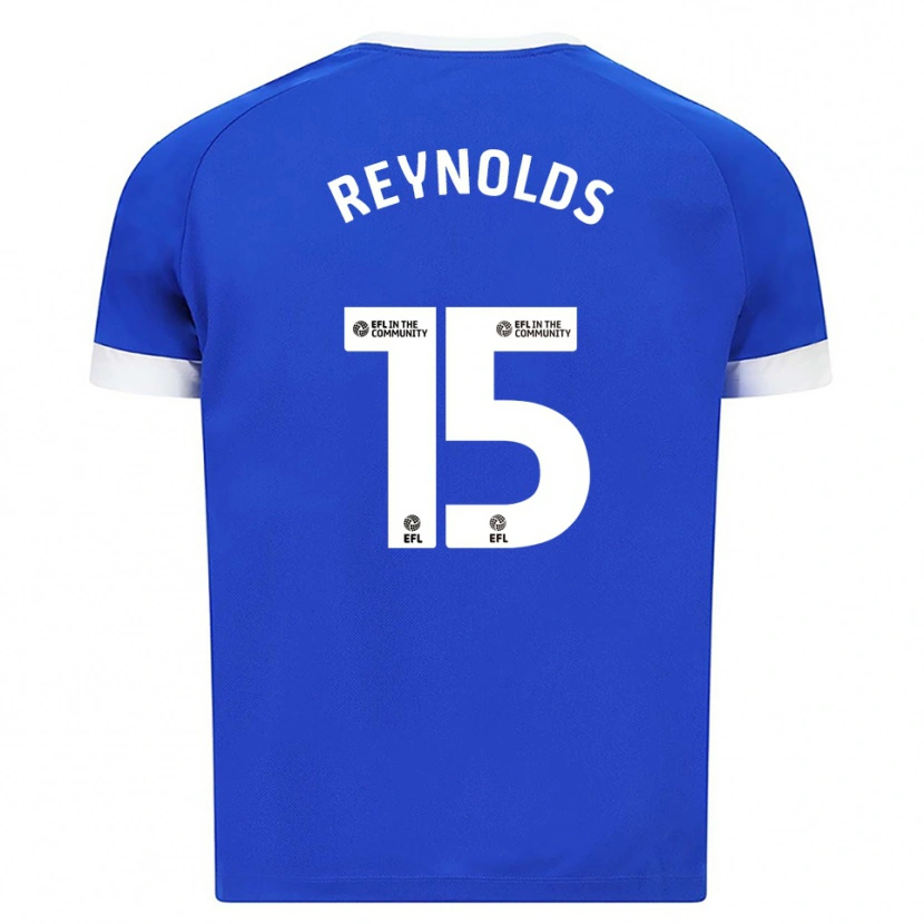 Danxen Herren Oliver Reynolds #15 Blau Weiß Heimtrikot Trikot 2025/26 T-Shirt Österreich