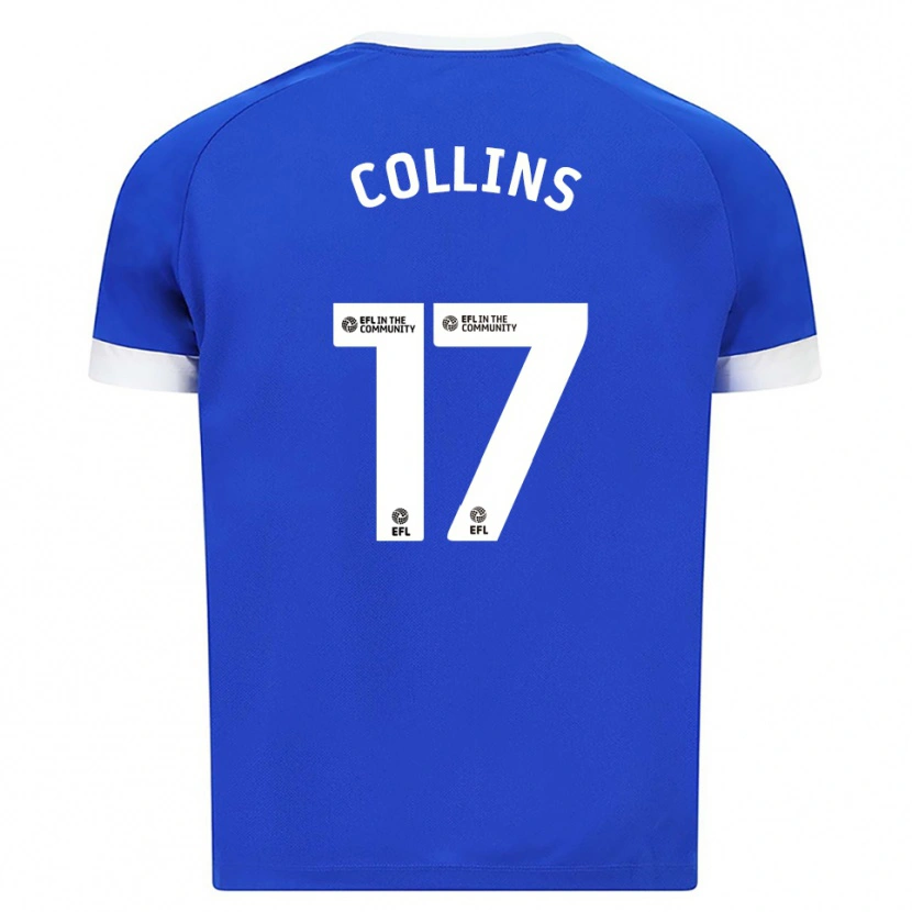 Danxen Herren Jamilu Collins #17 Blau Weiß Heimtrikot Trikot 2025/26 T-Shirt Österreich