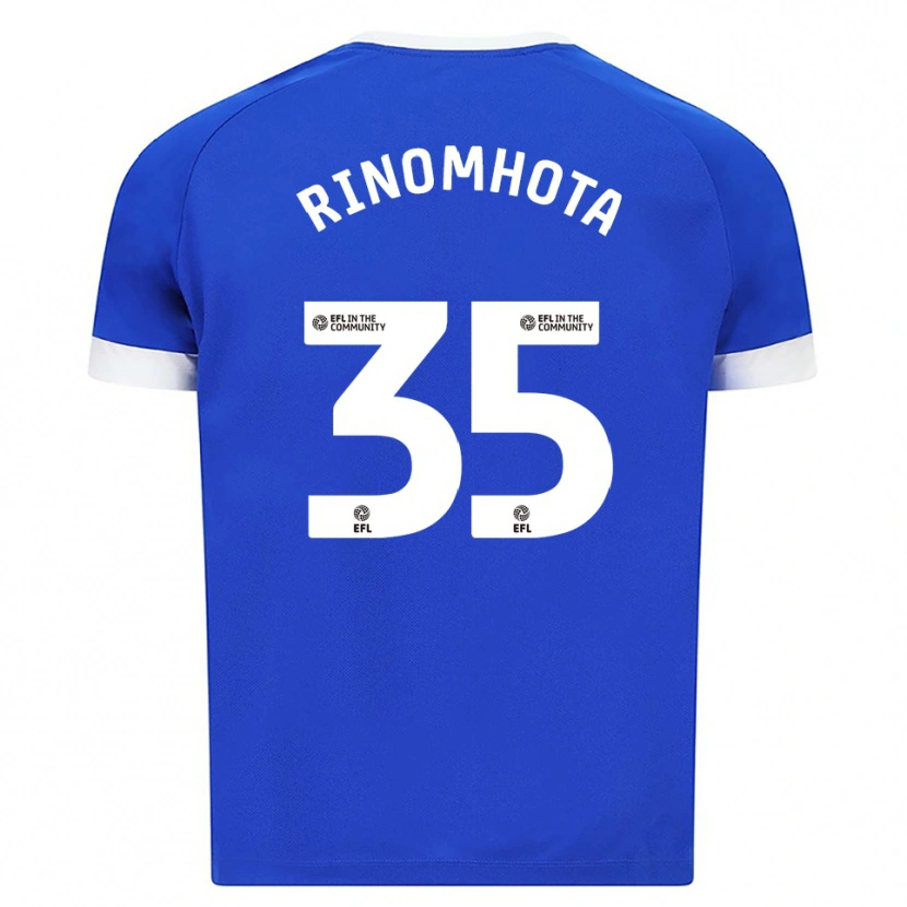 Danxen Herren Andy Rinomhota #35 Blau Weiß Heimtrikot Trikot 2025/26 T-Shirt Österreich