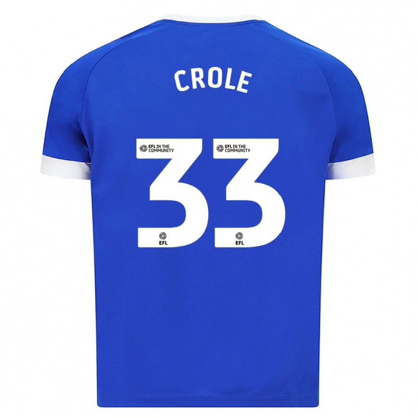 Danxen Herren James Crole #33 Blau Weiß Heimtrikot Trikot 2025/26 T-Shirt Österreich